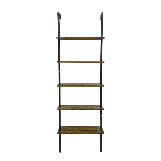Furnilux 5-laags wand gemonteerde opbergladder 3015198 large