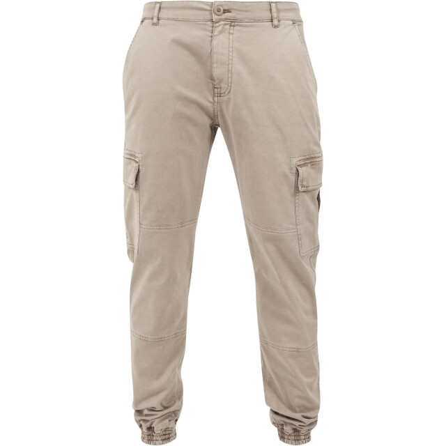 Urban Classics Heren twill gewassen cargo broek UTTN588_sand large