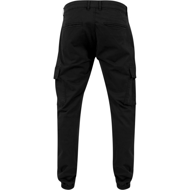 Urban Classics Heren twill gewassen cargo broek UTTN588_black large