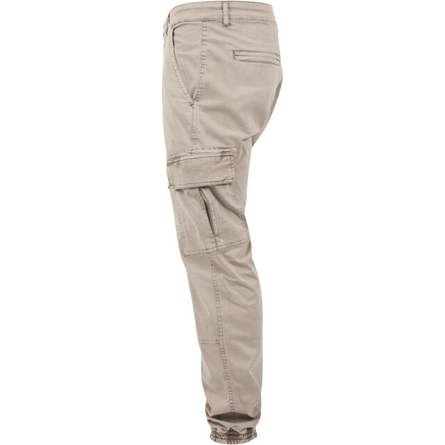 Urban Classics Heren twill gewassen cargo broek UTTN588_sand large