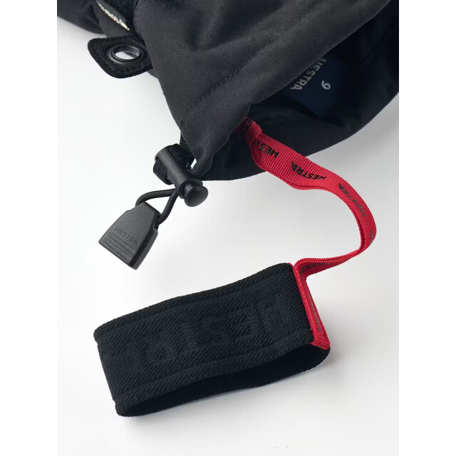 Hestra army leather gore tex 5 finger handschoen ski heren - 067868_990-9 large