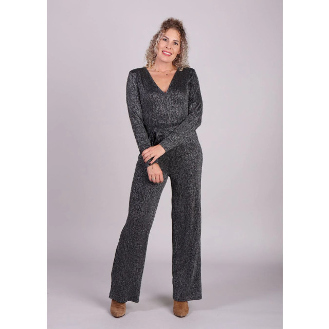 Grace & Mila Glitter jumpsuit v Grace & Mila Olivia jumpsuit glitter met V large