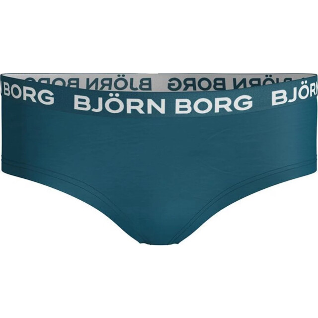 Björn Borg Björn borg meisjes hipster 2-pack – zacht katoen – petrol & bloemen 1831-1373-70011 large