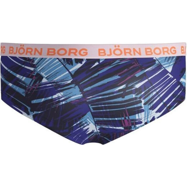 Björn Borg Björn borg meisjes hipster 2-pack – zacht katoen – palm & multicolor 1821-1219-90551 large