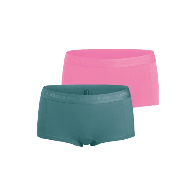 Björn Borg Björn borg meisjes minishorts 2-pack – zacht katoen – roze & 153807-703212-50091 large