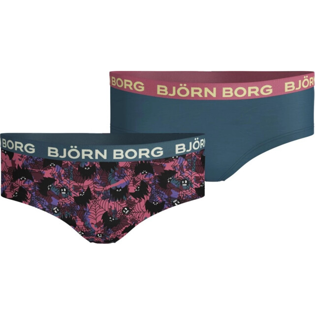 Björn Borg Björn borg meisjes hipster 2-pack – glow in the dark – halloween & 1831-1333-50281 large