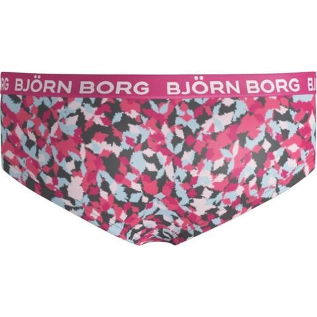 Björn Borg Björn borg meisjes hipster 2-pack – zacht katoen – palm & multicolor 1821-1219-90551 large
