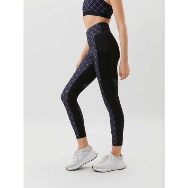 Björn Borg Dames borg high waist block tights 2121-1067-73111 large
