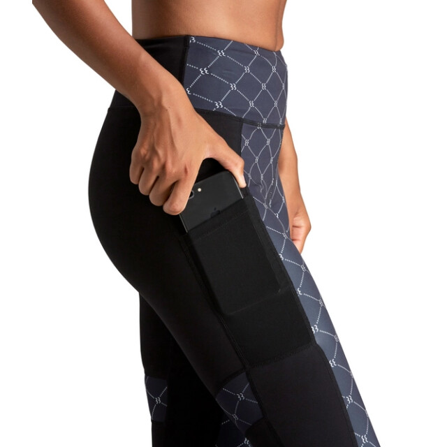 Björn Borg Dames borg high waist block tights 2121-1067-73111 large