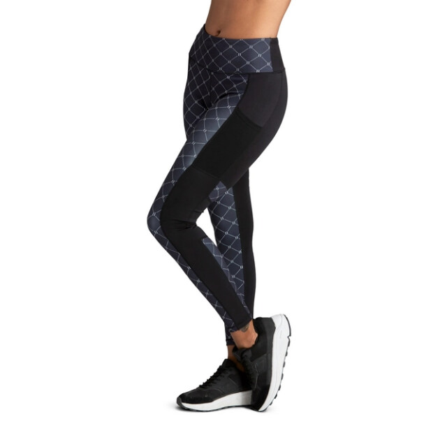 Björn Borg Dames borg high waist block tights 2121-1067-73111 large