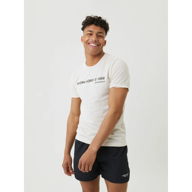 Björn Borg Heren t-shirt sthlm, whitecap 10000260-NL001 large