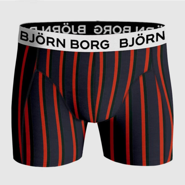 Björn Borg Björn borg heren boxershorts 3-pack – zwart, wit en navy met -zwarte strepen – slim-fit 10000803-MP002 large