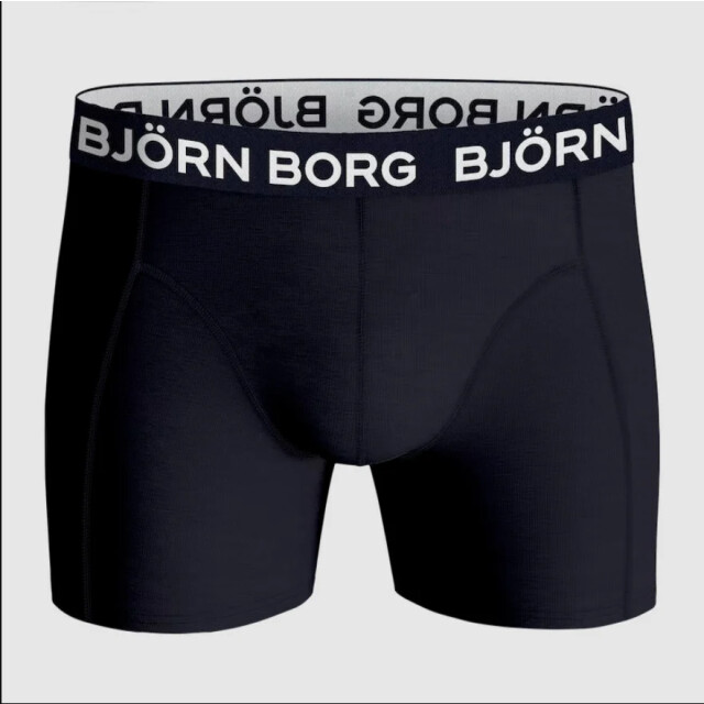 Björn Borg Björn borg heren boxershorts 3-pack – zwart, wit en navy met -zwarte strepen – slim-fit 10000803-MP002 large