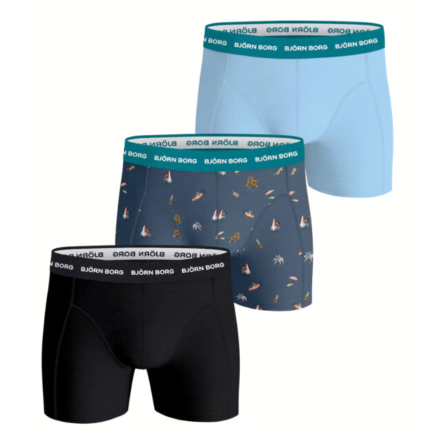 Björn Borg Heren boxershorts 3 pack cotton shorts 10001721-MP002 large
