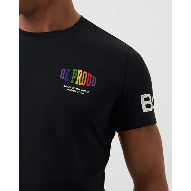 Björn Borg Heren proud hardloopshirt 10000938-BK001 large