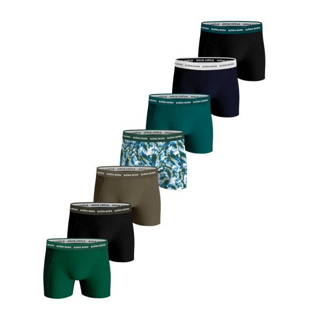 Björn Borg Heren boxershort 7 pack cotton stretch 10002345-MP003 large