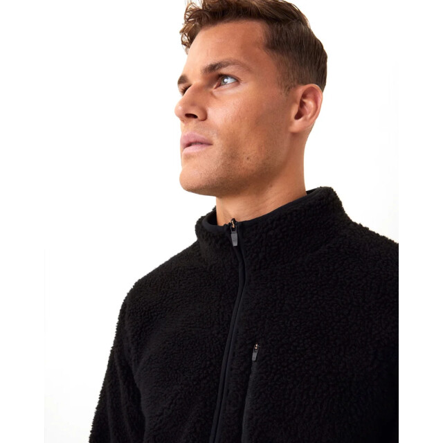 Björn Borg Heren centre pile fleece jacket 10002258-BK001 large