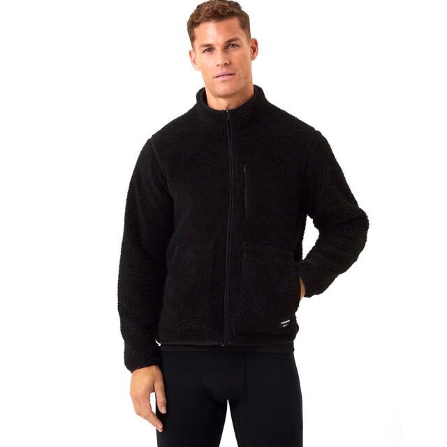 Björn Borg Heren centre pile fleece jacket 10002258-BK001 large