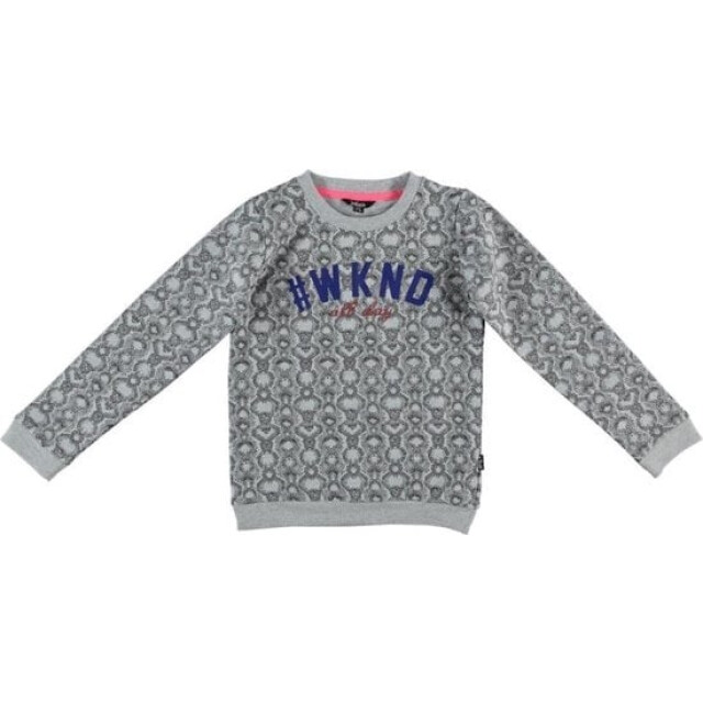 Little Miss Juliette Sweater 35-1511 HTR large