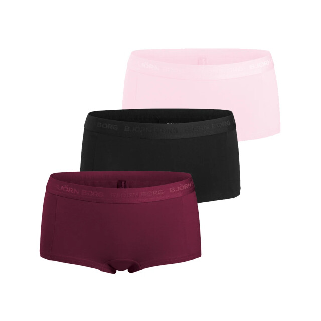 Björn Borg Meisjes minishorts 3p 146807-703213-90021 large
