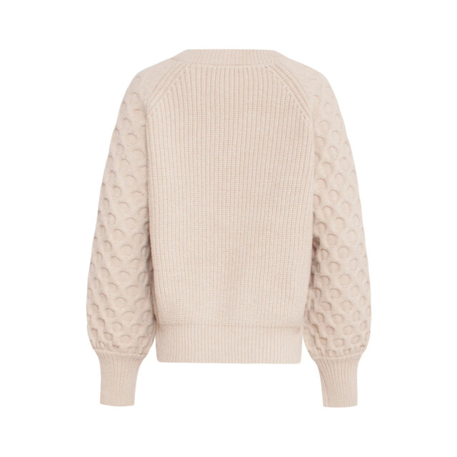 Smashed Lemon 24784 oversized trui met v-hals | 24784-720-S large