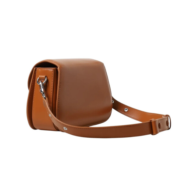 Chiara Ferragni Logo-charm schouldertas Chiara Ferragni Bruin Logo-charm Schouldertas large