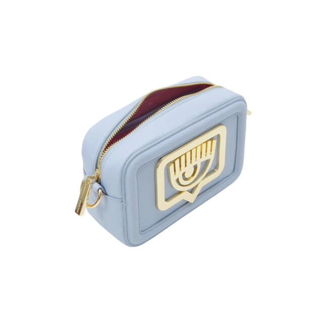 Chiara Ferragni Range eyelike crossbody tas Chiara Ferragni Blauw RANGE EYELIKE Crossbody Tas large