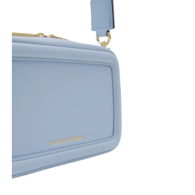 Chiara Ferragni Range eyelike crossbody tas Chiara Ferragni Blauw RANGE EYELIKE Crossbody Tas large