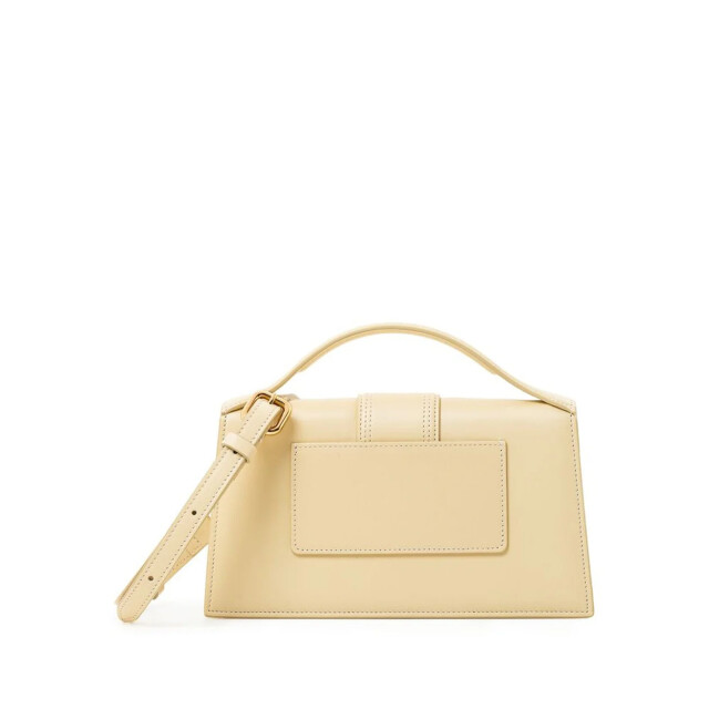 Jacquemus Le grand bambino schoudertas Jacquemus Geel Le Grand Bambino Schoudertas large