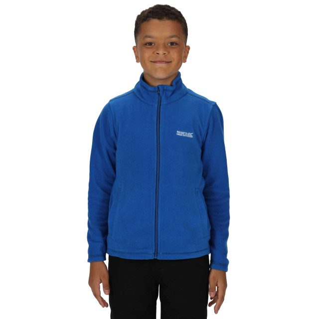 Regatta Groot buitenshuis kinderen/kinderen king ii lichtgewicht full zip fleece jasje UTRG565_oxfordbluenavy large