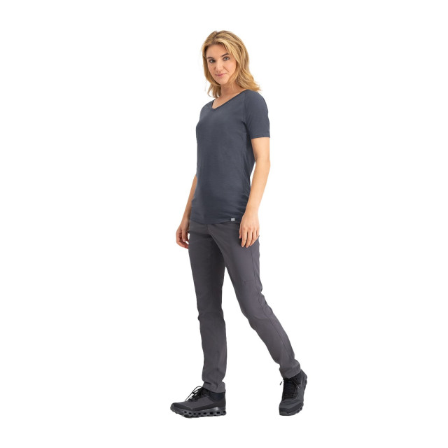 Nomad Pure merinowol t-shirt dames | graphite CUPWSVN8M112 large