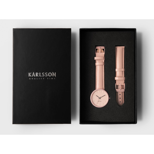 Karlsson watch ms. pink steel zacht 2926761 large