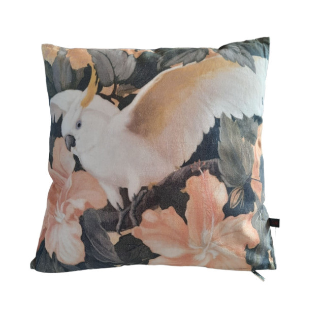 Furnilux set van 2 sierkussens-45x45 cm tripple bird 3015151 large