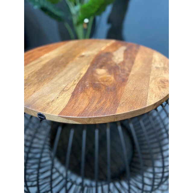 Furnilux Salontafel bijzettafel rond industrieel 3014905 large