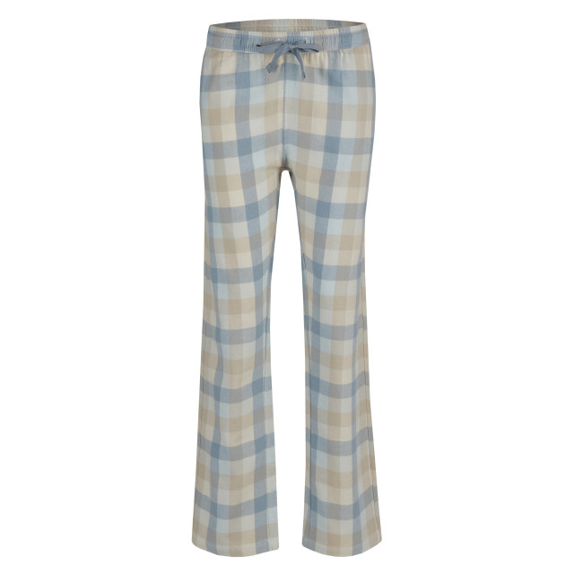 By Louise Dames pyjama set lang flanel geruit BL-480-02 large