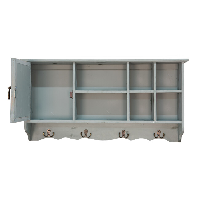 Clayre & Eef Wandkast 80x15x40 cm hout opbergkast 1978880 large