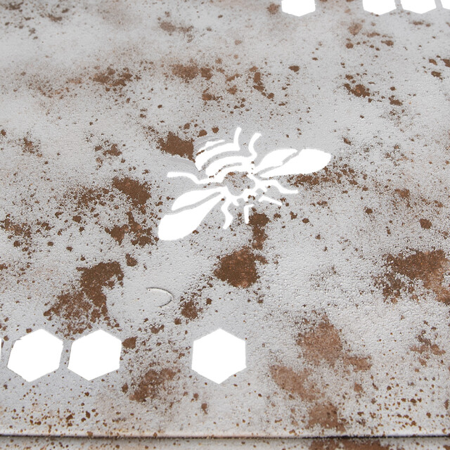 Clayre & Eef Tuintafel 112x50x86 cm bruin ijzer bij 2916406 large