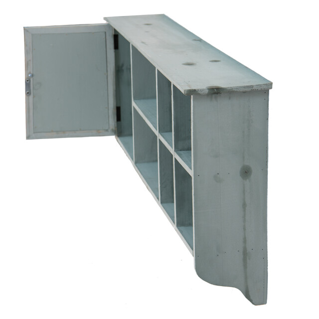 Clayre & Eef Wandkast 80x15x40 cm hout opbergkast 1978880 large