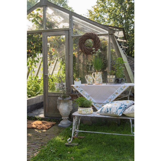 Clayre & Eef Tuinbank 117x37x42 cm bruin ijzer 2920283 large