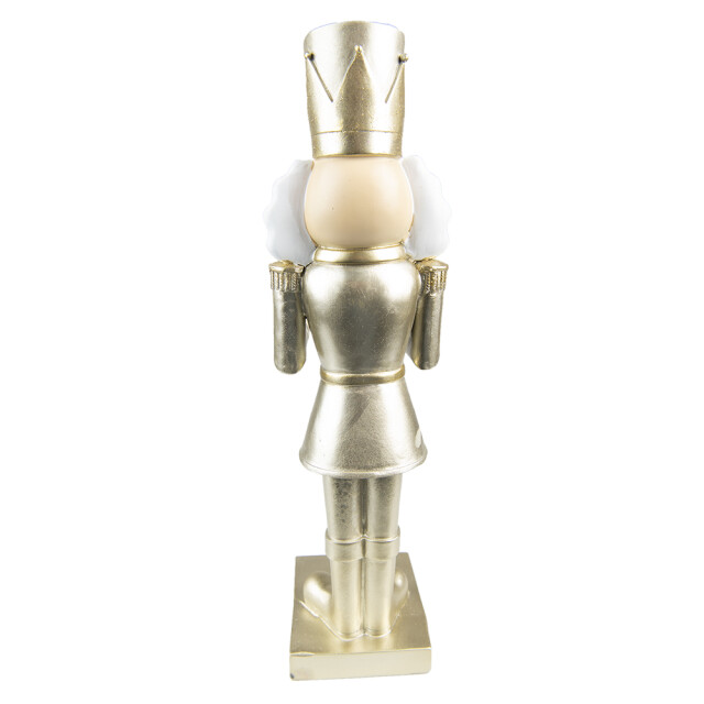 Clayre & Eef Beeld notenkraker 35 cm polyresin kerstdecoratie 2039239 large