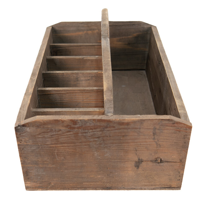 Clayre & Eef Houten kistje 88x32x23 cm hout opbergkistje 1978881 large
