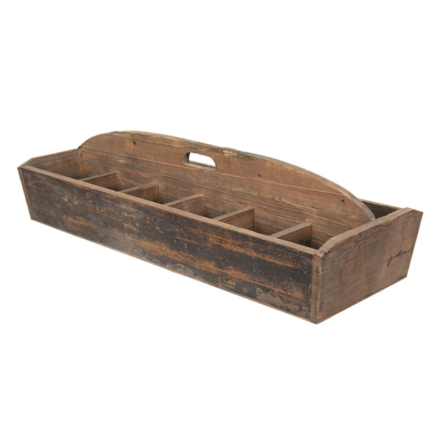 Clayre & Eef Houten kistje 88x32x23 cm hout opbergkistje 1978881 large