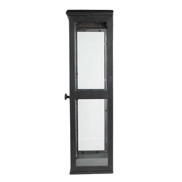 Clayre & Eef Vitrinekast 31x21x70 cm ijzer glas wandkast 2733724 large
