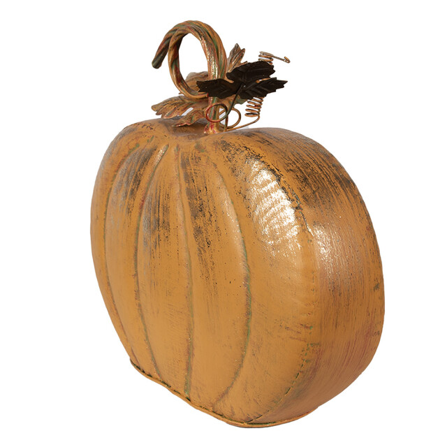 Clayre & Eef Decoratie pompoen 34x15x32 cm ijzer 2912526 large
