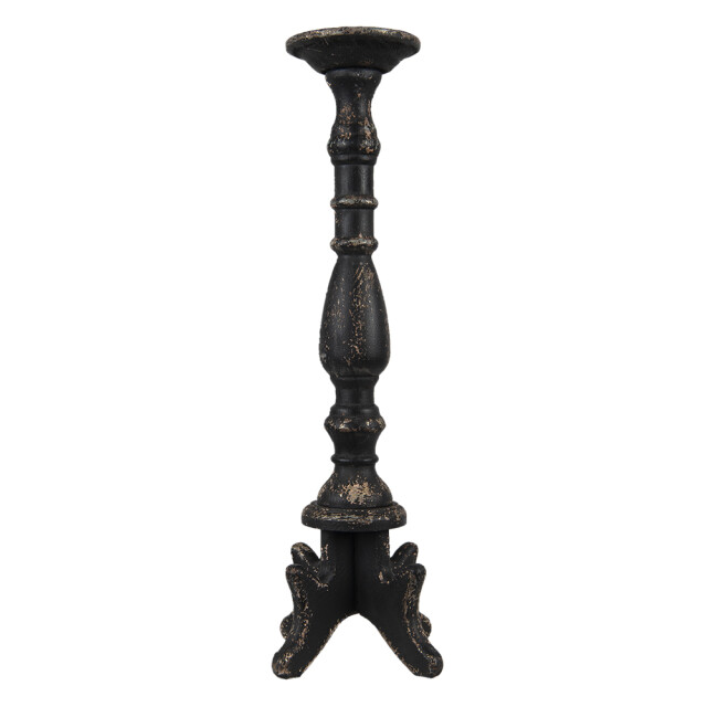 Clayre & Eef Kandelaar 60 cm hout kaarsenstandaard 1741215 large
