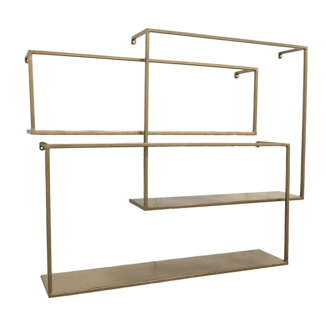 Clayre & Eef Wandrek set van 3 ijzer muurrek 2610948 large