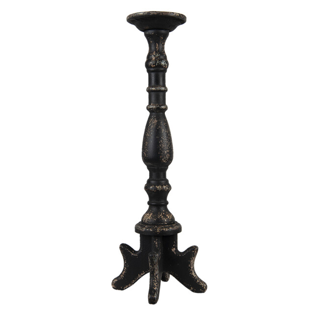 Clayre & Eef Kandelaar 60 cm hout kaarsenstandaard 1741215 large