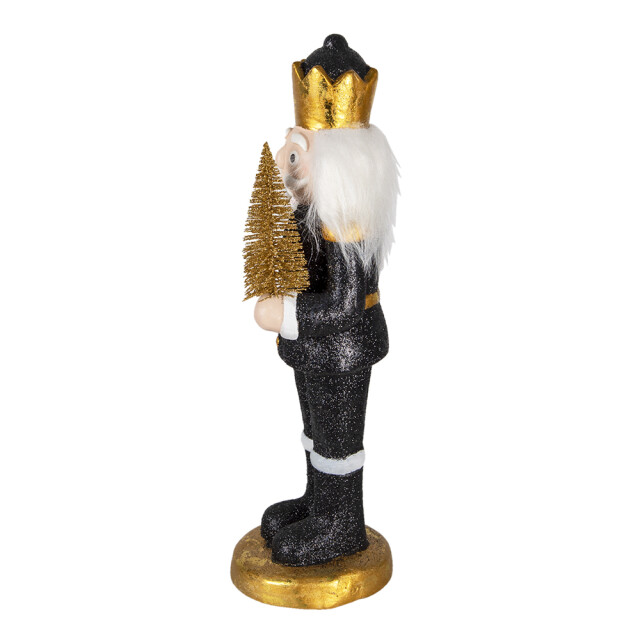 Clayre & Eef Beeld notenkraker 50 cm polyresin kerstdecoratie 1548947 large