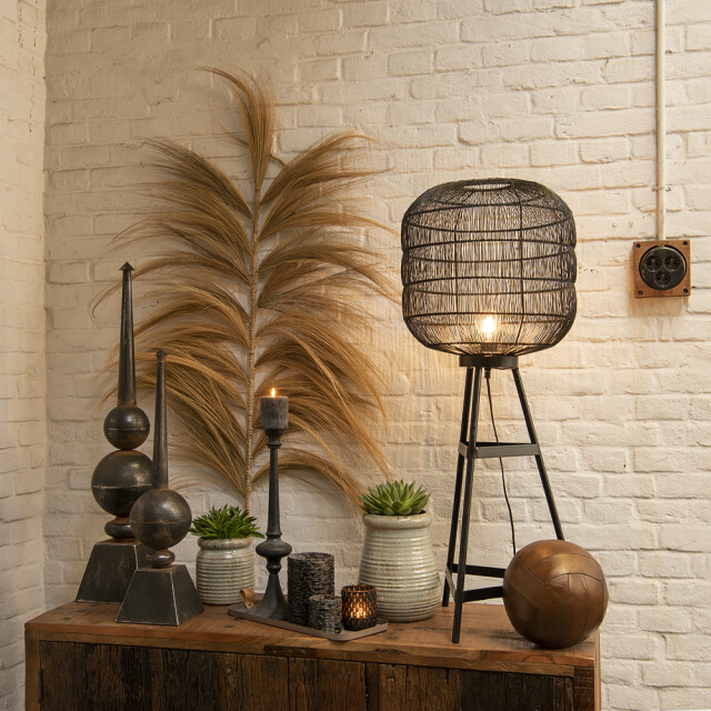 Clayre & Eef Vloerlamp Ø 39x100 cm ijzer staande lamp 2008841 large