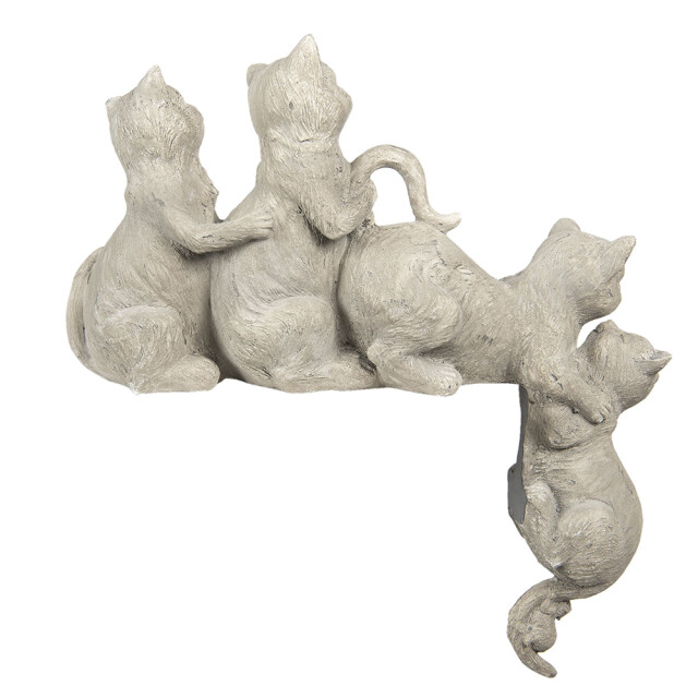Clayre & Eef Beeld kat 47x13x51 cm polyresin woonaccessoires 1095534 large